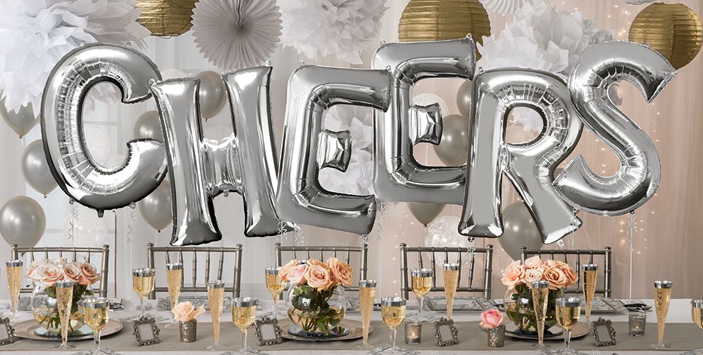 Chicago Balloon Delivery with custom letters (up to 8 giant letters) $165.00